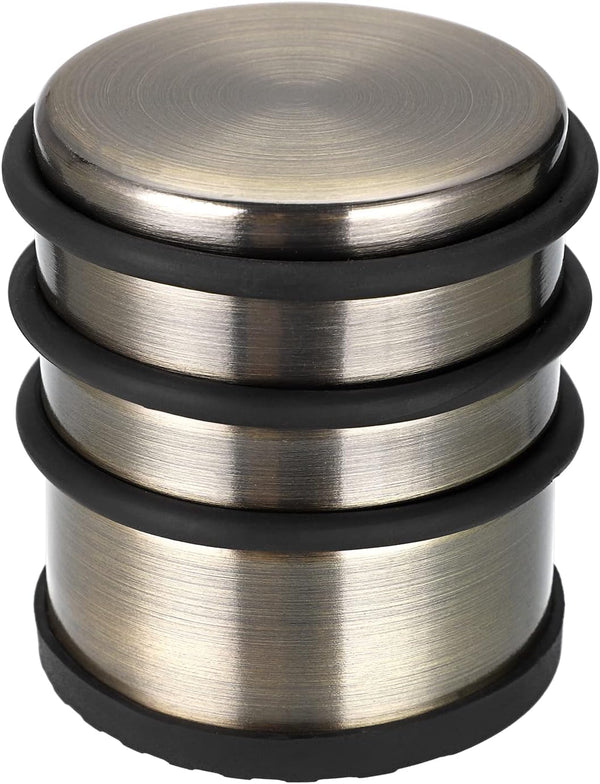 Sumnacon Heavy Duty Floor Door Stopper, No Drill Stainless Steel Door Stop with Anti-skid Rubber for Home Office
