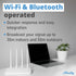 Shelly BLU Gateway, Bluetooth WiFi USB-A Dongle for Home Automation, Compatible with Alexa & Google Home, WiFi Range