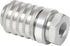 PD222 Series PD Steel Test Port and Diagnostic Equipment Quick Coupler with Female Pipe Thread, 1/8" Body Size