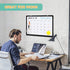 Small Monthly Calendar Dry Erase Whiteboard for Wall, 16in x 12in Magnetic Board, Portable for Kitchen, Planning