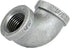 HNOM0034 Galvanized Malleable Pipe Fitting, 0.75 Inch