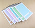 Steno Pad, 6 Pack Top Spiral Notepads, 6" x 9", 80 Sheets, Gregg Rule for Writing Notes in School and Office