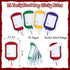 Maitys Syringe Pen Nurse Gifts Bulk, Blood IV Bag Designed Sticky Notes, Multicolor Novelty Pen for Nursing Student