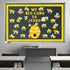 Bee Bulletin Board Decorations Set, Summer Bee Jesus Religious Cutout for Classroom Back to School Decor