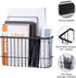 dedoot Strong Magnetic Holder, Black Mesh Organizer Shelf Rack for Whiteboard, Fridge, Recipe, Beverage, Office File