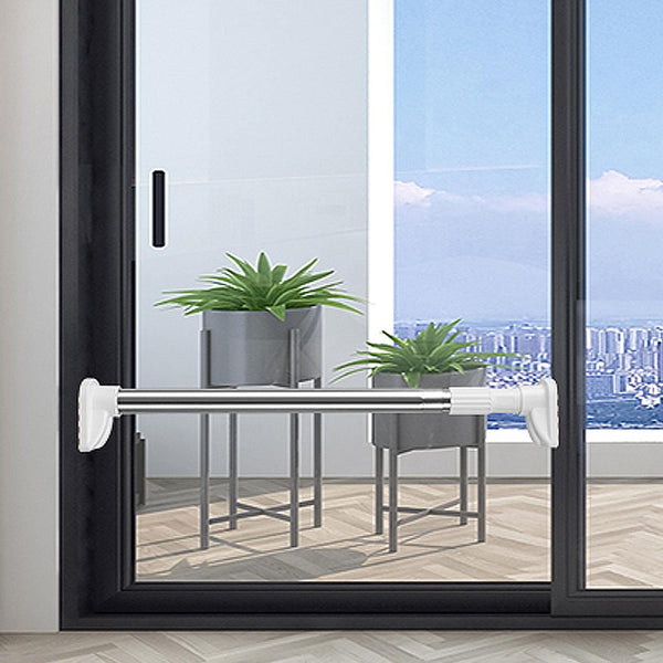 ROZEKEAN Sliding Door Security Bar(Stainless Steel 17.5"-53 ") Child Proof Sliding Door Lock
