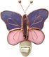 Gift Essentials Pink and Purple Butterfly Plug in Night Light - Stained