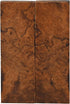 IECAP LLC Bookmatched Ironwood Knife Handle Scales, Natural Wood for DIY Crafts, Size 5 1/8 x 1 3/4 x 1/2
