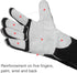 YESWELDER 16 Inches Leather Forge MIG Welding Gloves, 932?, Kevlar Stitching, Heat/Fire Resistant