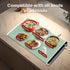 3 26" Okan Silicone Electric Food Warming Tray, Fast Full Surface Heating with Timer, Portable Rollable Versatile