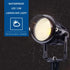 12W 3- 3000K (2 Packs) SUNVIE Outdoor Landscape LED Lighting Waterproof Garden Lights COB Led Spotlights with Spiked
