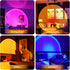 Bavcieu Sunset 360 4 Setting Lamp Projection Led Lights with Remote, Multicolor Night Light Rotation Rainbow Lights