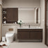 24"118" JSEVEM Dark Brown Black Walnut Wood Wallpaper Peel and Stick Waterproof Darker Brown Walnut Wood Grain Contact
