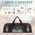20" Grill Utensil Storage Bag, Large BBQ Tool Organizer Holder Caddy Case with Pockets, Fits up to Tools, for Outdoor