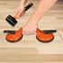 Floor Gap Fixer Tool for Laminate Repair, Includes Heavy Duty Aluminum Suction Cup, Rubber Mallet (Not for Scraped