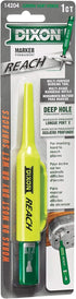 Dixon Industrial REACH Deep Hole Permanent Marker, Green, 1 Count