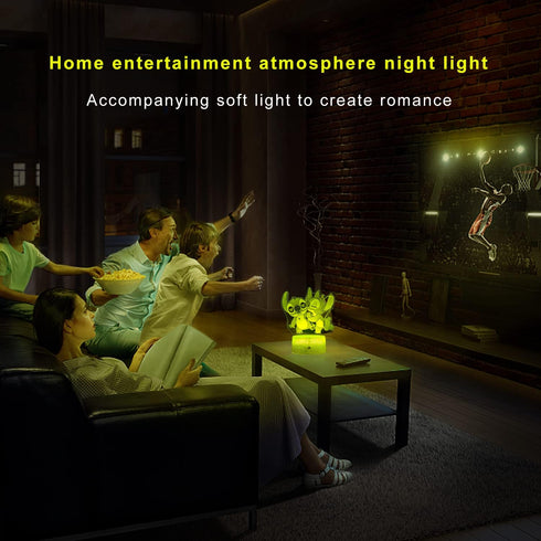 NINE SQUARE EGOU 7 Dimmable Gifts for Girls Cool Night Light with Timer Remote & Smart Touch Colors Changing Cool Room