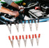 Clip Stainless Steel Battery Clamp, Strong Spring Jumper Cables for Truck Car Battery Electric Test