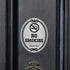 SmartSign Premium No Smoking Thank You Sign for Business & Home, 4" x 5" Aluminum with Adhesive Backing
