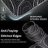 XXL Extended Topographic Gaming Mouse Pad 31.5x15.7inch, Large Black Computer Mouse Mat with Non-Slip Rubber Base