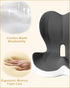 Tailbone Lumbar Support Seat Cushion, Memory Foam Ergonomic Cushion for Sciatica, Hip & Pain Relief Office Chair, Car