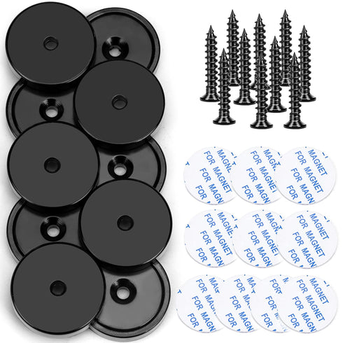 Magnets,110lb+ Countersunk Room,Workplace-Pack 10 LOVIMAG Waterproof Super Strong Neodymium Magnet with Hole for Wall