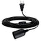 Simple Deluxe 20ft Hanging Lantern Extension Cord Cable, Plug-in E26 Pendant Light