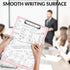 Sooez Clipboard with Storage, 8.5x11 Cleaview Clip Boards, High Capacity Plastic Nursing Clipboard for School & Office