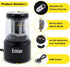 Electric Pencil Sharpener, Powerful Stall-Free Motor, Office Personal Super Sharp, 10yr Warranty (Black)