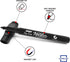 Scribbledo 12 Pack Magnetic Dry Erase Markers, Black Fine Tip with Eraser Cap for Home, School & Office