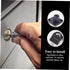 2 Mailbox 19mm 32mm GLEAVI Zinc Alloy Office Files Cabinet Cam Lock with Keys, Black Cupboard Drawer Lock for Desk