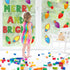 Christmas Cutouts, Xmas Bulb Classroom Bulletin Board Decorations for Merry Christmas Party Supplies for Kids Students
