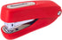 Praxxis Pro Aria-Plus Half-Strip Mini Stapler - Durable, Compact, Colorful Stapler for Office and Travel, Red
