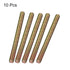 uxcell 10pcs Fully Threaded Rods 5/16x3-1/4" Carbon Steel for Furniture Garden Railing Mounting Assembly