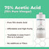 75% Quart(33.8 oz) Industrial-Grade Concentration Acetic Acid by DIY Chemicals Multipurpose Concentrated Vinegar