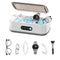 Ultrasonic Jewelry Cleaner, 50kHz Professional Portable Jewelry Cleaner Ultrasonic Machine with 3