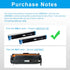 LCL Remanufactured Toner Cartridge Replacement for OKI B410 B420 B430 B440 (2-Pack Black)