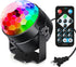 Luditek Sound Activated Party Lights with Remote DJ Lighting, Disco Ball Strobe