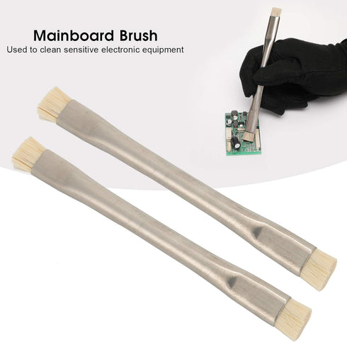SUNGOOYUE ESD Brush, 2pcs Antistatic Motherboard Cleaning Repair Tools for PCB Mobile Phone Tablet