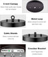 6 inch Qc Ceiling Light Cover Plate, Canopy Kit for Chandelier and Pendant Light, Light Fixture Cover Plate