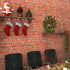 Cohoo Home Red Peel and Stick Wallpaper, 18 197 Faux 3D Brick Wall Paper, Self Adhesive Removable Wallpaper Brick
