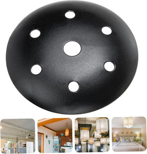 DECORNIJIA 4pcs Ceiling Light Chassis Base Ventilation Lamp Fixture for Chandelier Installation for Decor