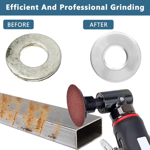 Lainballow 50 3 inch 80 Pcs Sanding Discs, Grit Grinding Pads, R-Type Roll Lock Sandpaper Discs, Quick Change Grinding