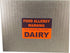 2.5 3.5 Inch 500 Packaging, Food Allergy Warning Labels This Product May Contain Dairy, x Rectangle Stickers, Total
