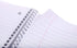 Mintra Office Durable Spiral Notebooks, 1 Subject, 3 Pack (Teal, Purple, White), 100 Sheets, Moisture Resistant