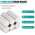 100Pcs Neodymium Magnet, 8 x 1mm Tiny Strong Round Disc Magnets, Rare Earth for Industrial Use