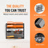 SUPEASY 4-Tier Black Wall File Organizer for Papers, Folders, Clipboard, Magazine Organization, Great for Home, Office