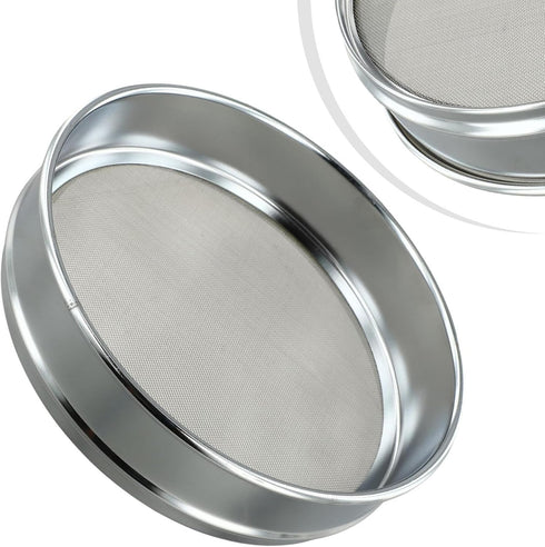 20cm 10 304 Tool(30 FABULETTA Stainless Steel Test Sieve Diameter Laboratory Grade Mesh Chrome Plated Frame Stainless