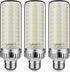 35W LED Light Bulb, E26 Base, 280 Watt Equivalent, 3500 Lumens, Daylight White 6000K, 3-Pack