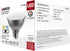 Satco S11583; 11 PAR30SN 120 40 11PAR30SN/LED/5CCT/FL/120V Commercial (2 Bulbs) Watt LED; Medium Base; Silver Finish;